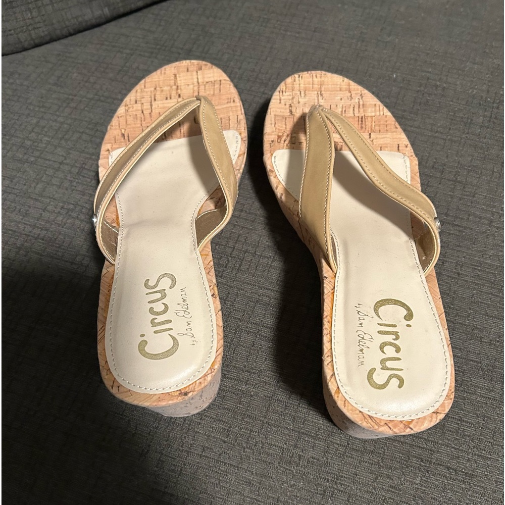 Sam Edelman Circus Wedge Sandals size 7.5